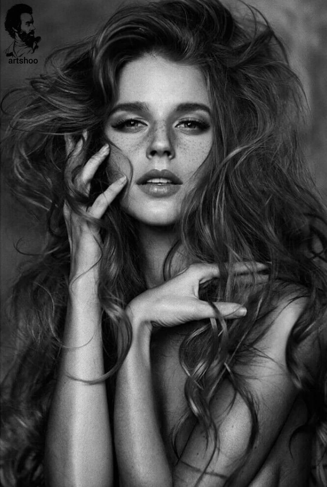 آموزش نقاشی سیاه قلم